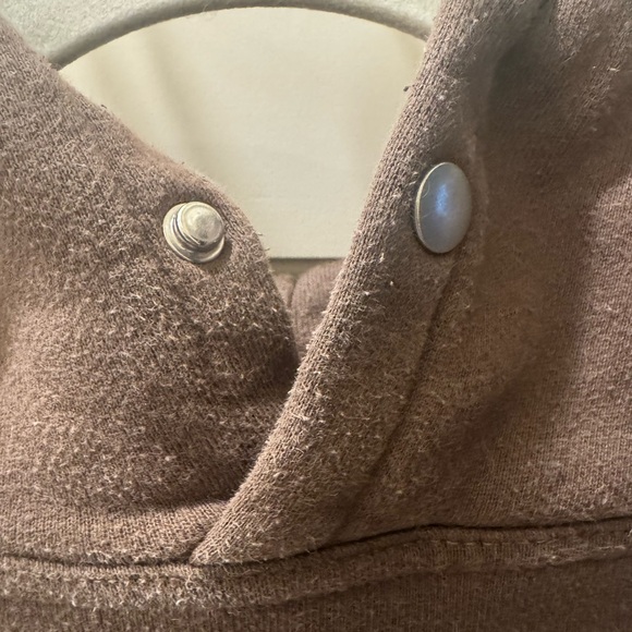 Darc Sport Brown Oversized Graphic Hoodie - Picture 7 of 8